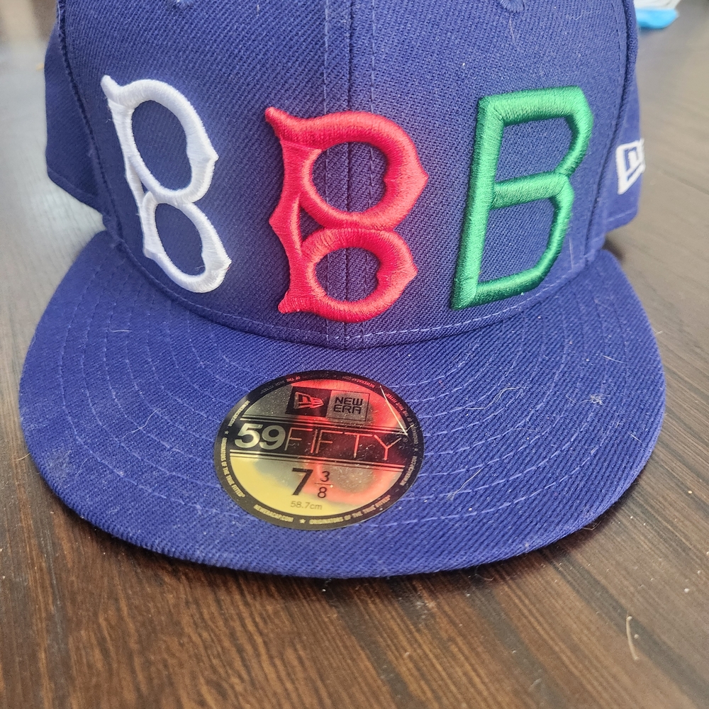 New Era Blue Cap with Triple B Brooklyn Logo